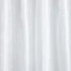 HOMLA NISA Voile Vorhang mit geprägtem Muster weiß 140x250 Produktbild-Vorschau 2
