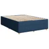 Boxspringbett mit Matratze Blau 160x200 cm Stoff Produktbild-Vorschau 10