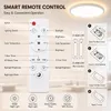 24W LED Deckenleuchte Ultra Dünn Deckenlampe 3000K–6500K Produktbild-Vorschau 7