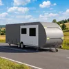 COSTWAY Plachta na karavan 493 x 260 cm, ochranný obal z Náhľad obrázku produktu 2