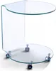 Beistelltisch >7/110< in Klarglas, Glas - 45x60x45cm Produktbild-Vorschau 1