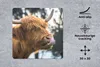 MuchoWow® Mauspad Mousepad Schottischer Highlander - Nase - Produktbild-Vorschau 2