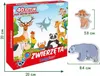 Zestaw Magnesów Zwierzęta Solidne Wykonanie Urocze Obrazki Podgląd zdjęcia produktu 5
