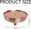 Měděná sprchová hlavice o průměru 20 cm, vysokotlaká Náhled obrázku produktu 4