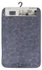Tapis de bain Tendance gris foncé 50 cm x 80 cm x 0,8 cm Voir les images du produit 2