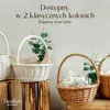 Creative Home Mały Koszyczek Wiklinowy z rączką | 22x22x26 Podgląd zdjęcia produktu 9