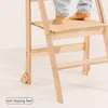 Holz Lernleiter Montessori platzsparend: Klappbare Produktbild-Vorschau 4