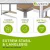 Juskys Lagerregal Basic 4er Set 180x90x40 cm - max. 3500 kg Produktbild-Vorschau 7