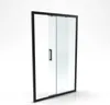 Porte de douche coulissante 120x200 cm - Verre transparent Voir les images du produit 1