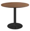 Runder Esstisch VICTORY 70 cm – BROWN, moderner Küchentisch Produktbild-Vorschau 1