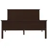 The Living Store Massivholzbett Dunkelbraun Kiefer 120x200 Produktbild-Vorschau 5