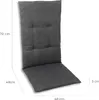 GO-DE Textil, Sesselauflage Hochlehner, 6er-Set, Farbe: Produktbild-Vorschau 2