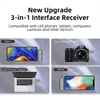 3-in-1 Lavalier Mikrofon Kabellos – 2 Sender, USB-C & Produktbild-Vorschau 2
