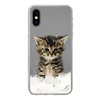 MuchoWow® Handyhülle Schutzhülle Hülle für iPhone X Katze - Produktbild-Vorschau 1