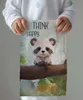 DETEXPOL Serviette de bain Panda Coton - Eponge, 50/30 cm Voir les images du produit 2