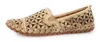 Gemini Damen Slipper Leder Mokassin floral Blumen Cutouts Produktbild-Vorschau 28
