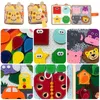 Montessori Manipulative Board Filz Buch Lernspielzeug, Produktbild-Vorschau 6