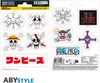 ONE PIECE - Stickers - 16x11cm/ 2 sheets - Emperors Skulls Produktbild-Vorschau 2