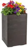 HowHomely | Pflanzentopf - Blumenkübel - braun - 60x40x40 Produktbild-Vorschau 5