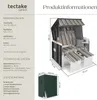 TecTake 403909, Černá, Hnědá, Šedá, 1 kusů Náhled obrázku produktu 14