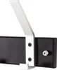 HAKU Wandgarderobe, garderobestang, aluminium, zwart - Productafbeelding-voorbeeld 3