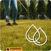 A person using a battery-powered sprayer on a lawn. Produktbild-Vorschau