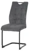 home24 Freischwinger 4er-Set - Metall / Textil Produktbild-Vorschau 2