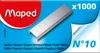 Maped 324105 Heftklammern Nr. 10 verzinkt Kleinpackung Voir les images du produit 3