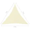 vidaXL Tenda da sole in tessuto Oxford triangolare 3x3x3 m Anteprima dell’immagine prodotto 13