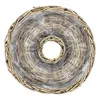 Rattan Blumenschale natur mit Folie für Außen - 40 cm - Produktbild-Vorschau 5