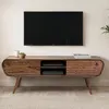 WOHNLING Nízka skrinka Sheesham masívne drevo 160 cm TV Náhľad obrázku produktu 1