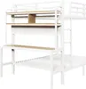 Poschodová posteľ Flieks 140 x 200 cm s písacím stolom a Náhľad obrázku produktu 9