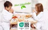 Arus Bademantel mit Kapuze für Kinder, Farbe:Himbeere, Produktbild-Vorschau 6