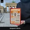 LANOLU Retro Blechschild Feuerwehrgesetze - Feuerwehrmann Produktbild-Vorschau 3