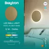 Braytron LED 12W Applique di design rotonda dorata, Anteprima dell’immagine prodotto 7