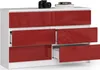 Kommode AKORD CL4 Erle 40 cm 4 Schubladen B40 x H74 x T35 Produktbild-Vorschau 9