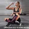 5x Sportliche, bunte Kompressionssocken, Damen Herren, Produktbild-Vorschau 7