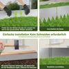 Hebitod Rasenkante mit Spitzen Metall 100 x 20 cm 10m Produktbild-Vorschau 3