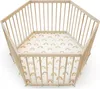 WEBABY - Parc bébé en bois hexagonal ALVEO  - 125 x 106 x Voir les images du produit 4