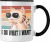 Trendation - Lustige Tasse Katze "Ich Mache Was Ich Will" Produktbild-Vorschau 1