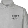 Huuraa Herren Polo Shirt Kleve verliebt L Sport Grey Bio Produktbild-Vorschau 2