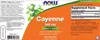 Now Foods - Cayenne 500 mg 250 Vcaps Produktbild-Vorschau 7