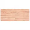 The Living Store Tischplatte 140x60x(2-6) cm Massivholz Produktbild-Vorschau 3