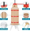 Wiltec Kit Presse à fruits avec 3 torchons – 270 x 270 x Voir les images du produit 6