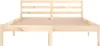 vidaXL Letto in legno massiccio di pino 140x200 cm Anteprima dell’immagine prodotto 4