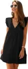 Dámské šaty Sommerkleid, Strickkleid Ärmellos, S/M, Schwarz Náhled obrázku produktu 1