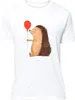 Mr. & Mrs. Panda Tshirt Igel Luftballon - Weiß - Geschenk, Produktbild-Vorschau 1