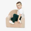 FOTELIK dziecięcy MIDI WELUR jasny niebieski Fotelik do Podgląd zdjęcia produktu 5