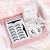 Magnetisches Wimpernset Schwarz 2,5 cm Länge, Produktbild-Vorschau 2