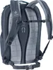 The back of a blue and gray Deuter backpack is shown against a white background. Anteprima dell’immagine prodotto